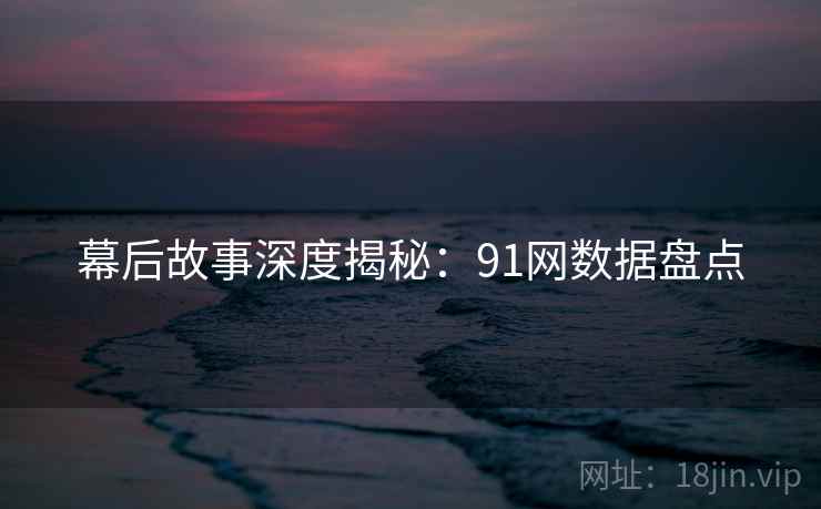 幕后故事深度揭秘：91网数据盘点
